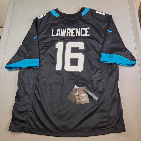 Trevor Lawrence Jaguars Nike On Field Jersey 3XL NFL Black #16 NWOT - Picture 1 of 16